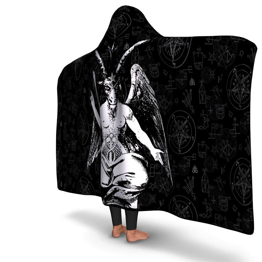 BAPHOMET SUB HODED BLANKET