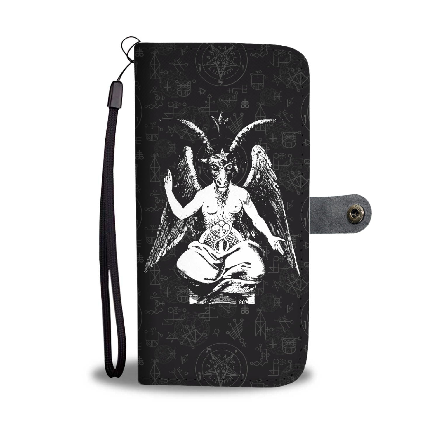 The Baphomet Wallet Phone Case