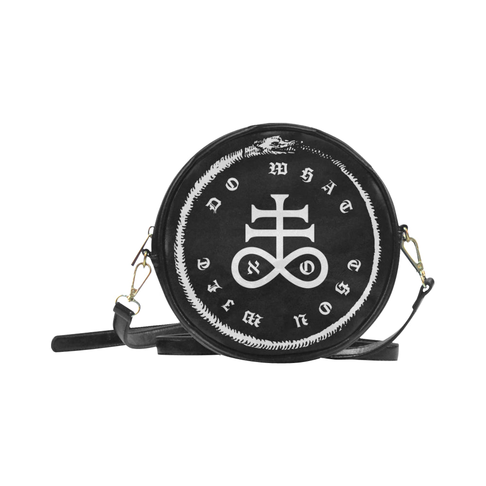 The Leviathan Round Messenger Bag