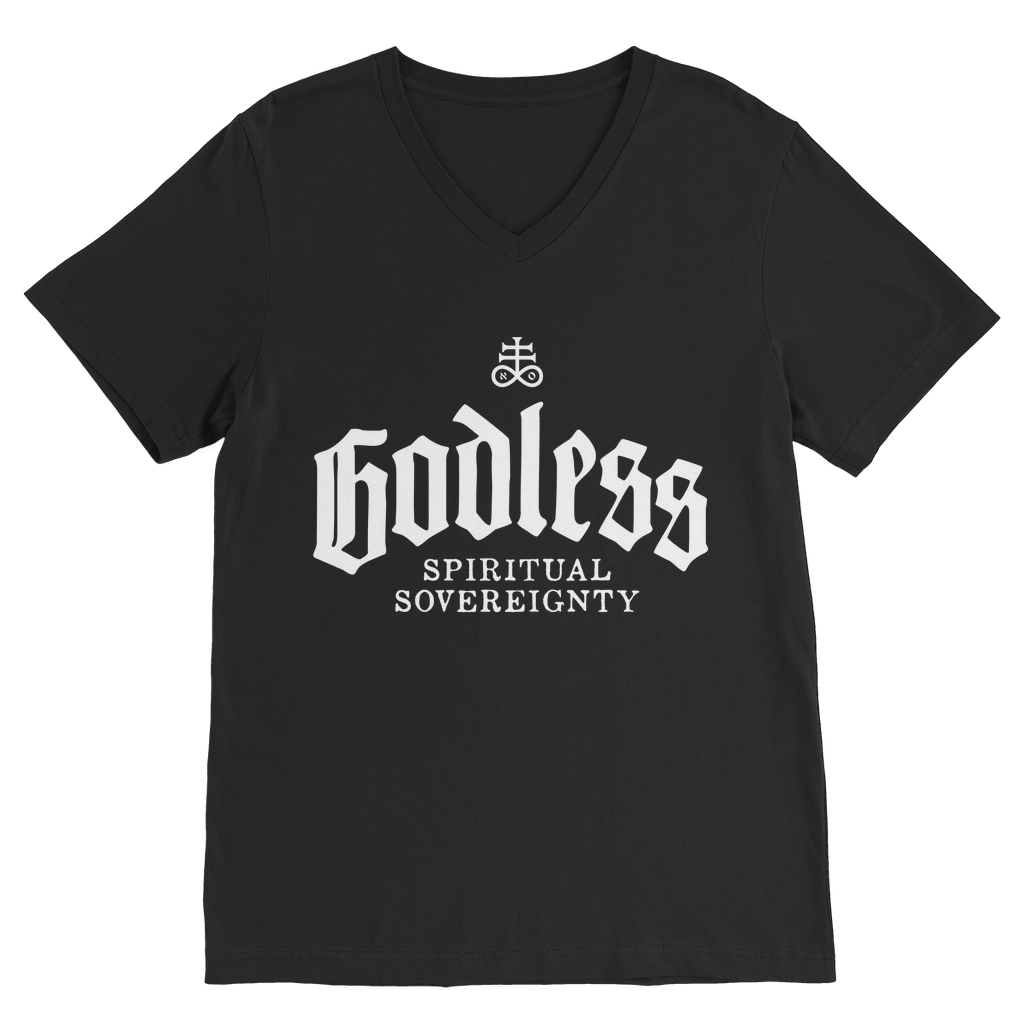Godless Classic V-Neck T-Shirt