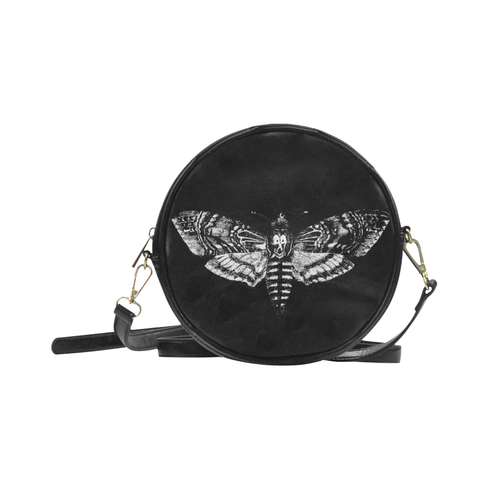 The Moth Round Messenger Bag