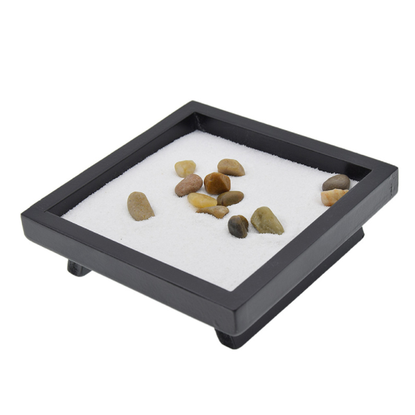 ZEN Garden Set: Buddha, Tealight Holder, Incense Burner,Rake Collectables - aleph-zero