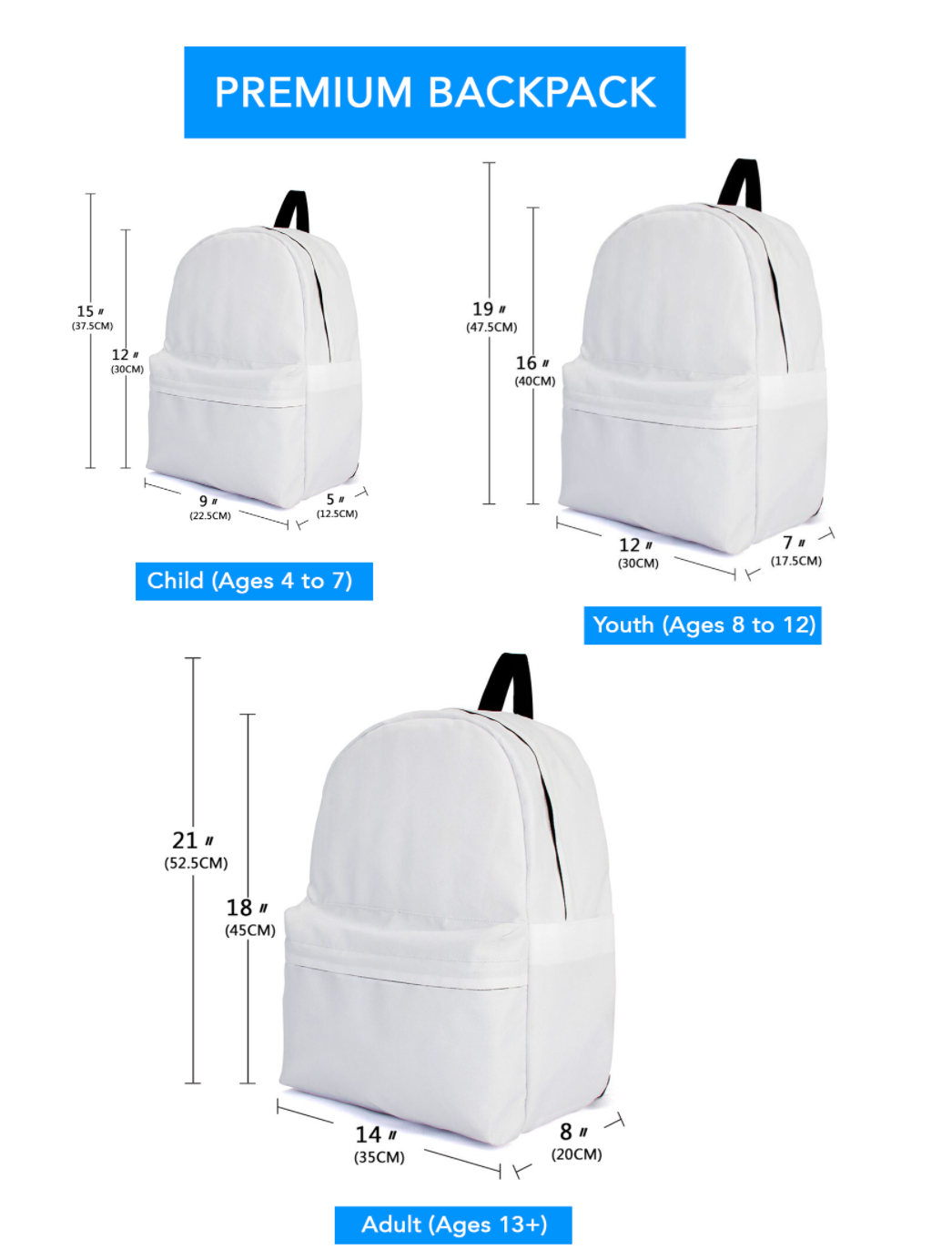 No Guts No Glory Backpack Artwork - aleph-zero