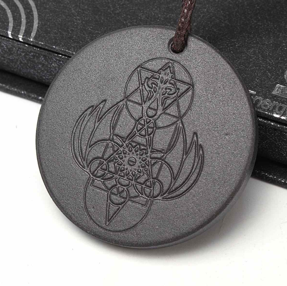 Angel Spiritual Design Quantum Scalar Energy Pendant - aleph-zero