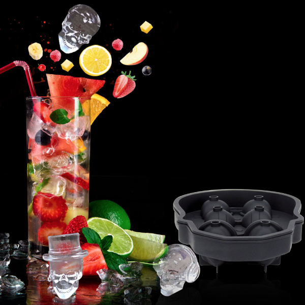 3D Skull Ice Cube