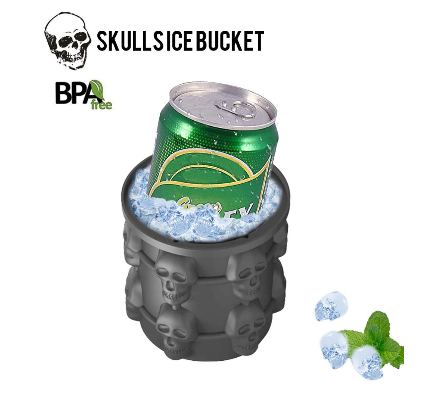The Revolutionary Skull ice Cube Maker