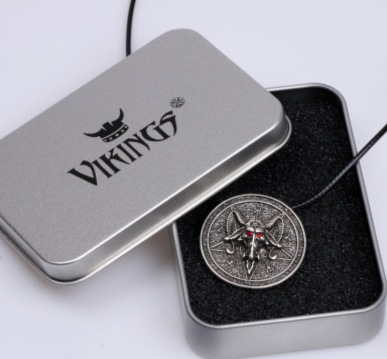 Baphomet Amulet Sabbatic Goat Necklace Pendant