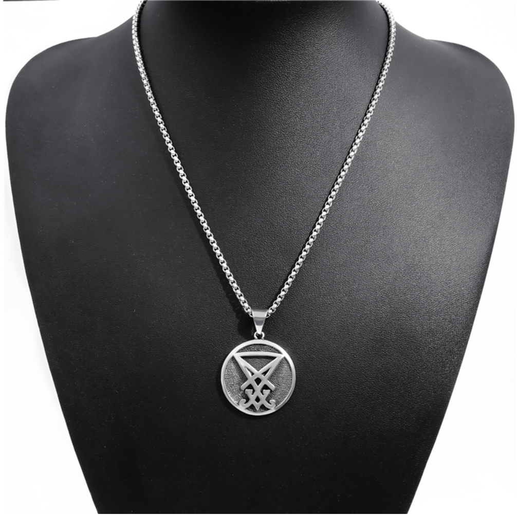 Sigil of Lucifer Stainless Steel Seal of Satan