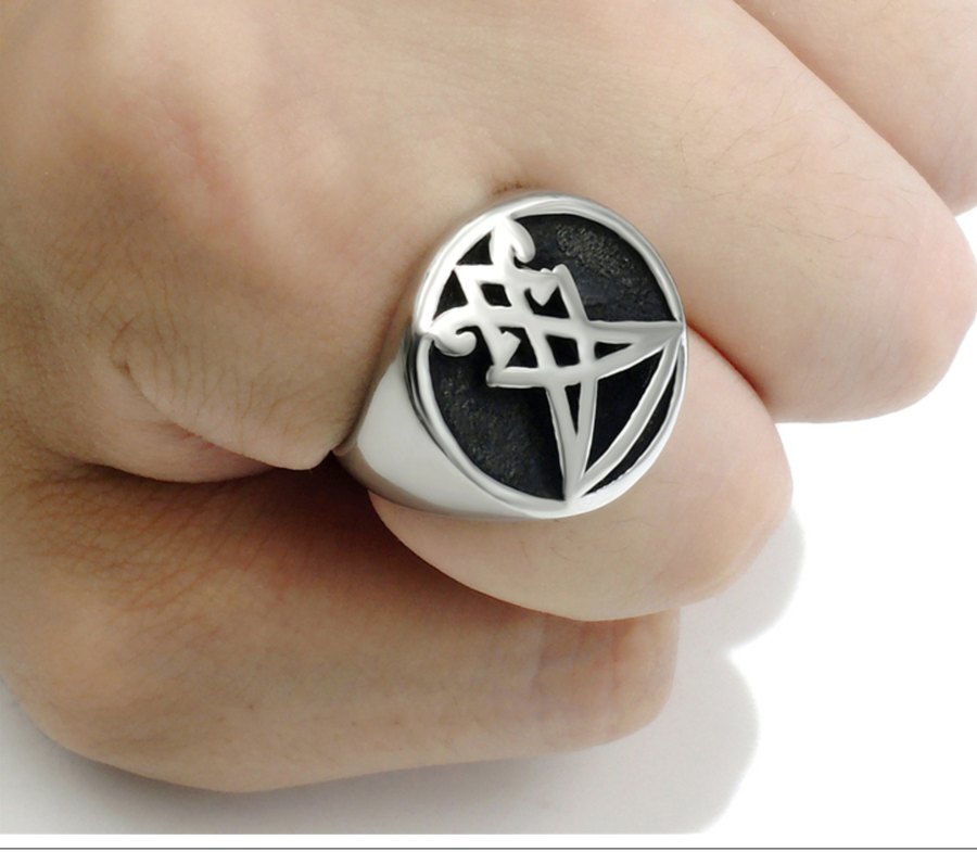 Sigil of Lucifer Stainless Steel Seal of Satan