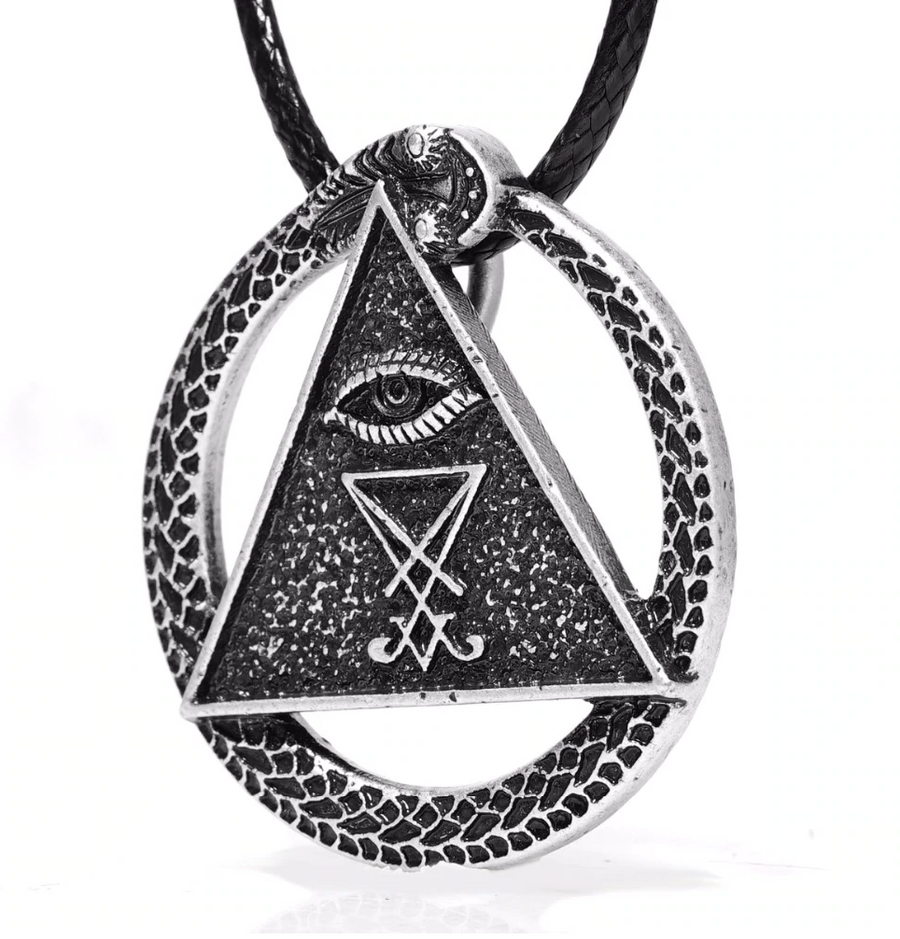 Sigil of Lucifer - Eye Amulet Snake Necklaces