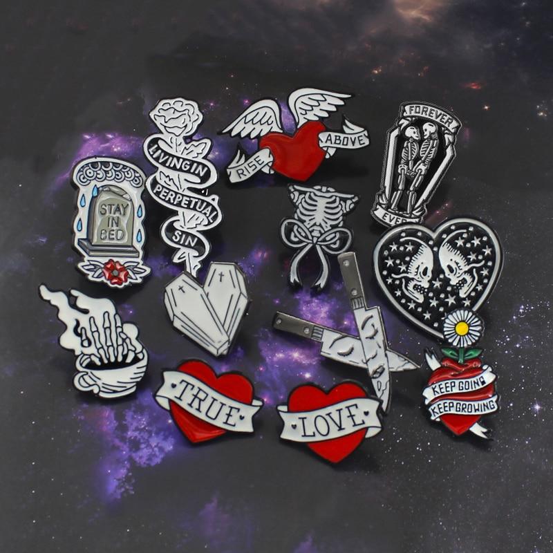 The Life in Sin Enamel Lapel pin