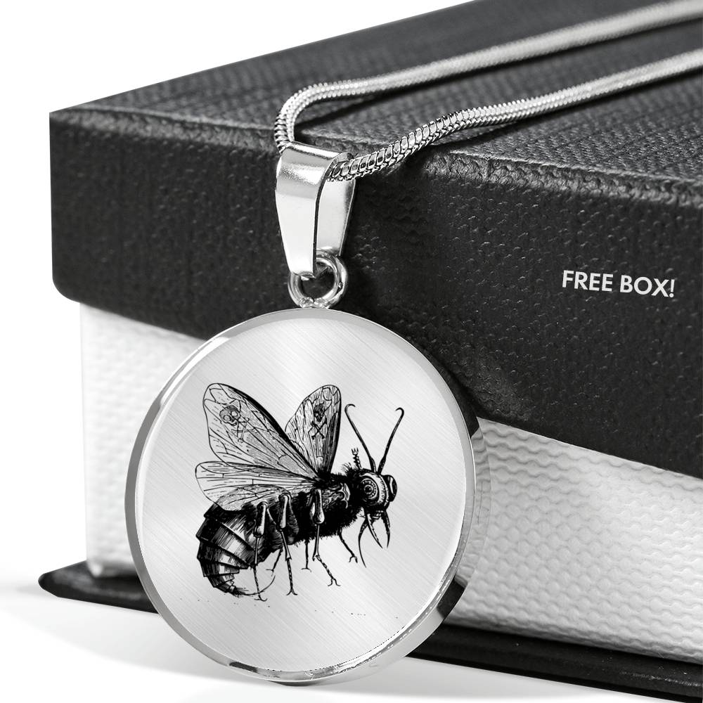 Defining the Demonic Silver Necklace