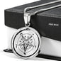 Sigil of Baphomet silver luxury necklace