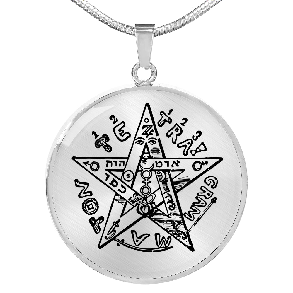 The Tetragrammaton Silver Luxury Necklace