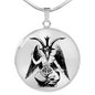 The Baphomet Luxury Circle Pendant Necklace