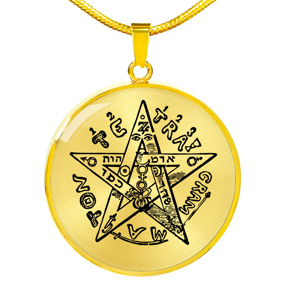 The Tetragrammaton Silver Luxury Necklace
