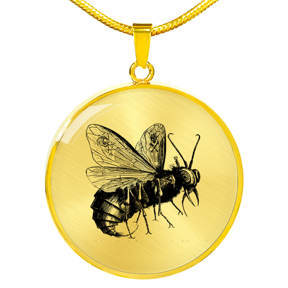 Defining the Demonic Silver Necklace