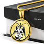 The Baphomet ouroboros Luxury Necklace