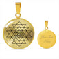 Sry Yantra silver luxury necklace