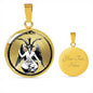 The Baphomet ouroboros Luxury Necklace