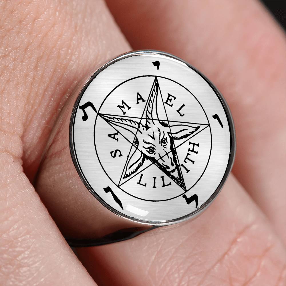 Sigil of Baphomet Ring
