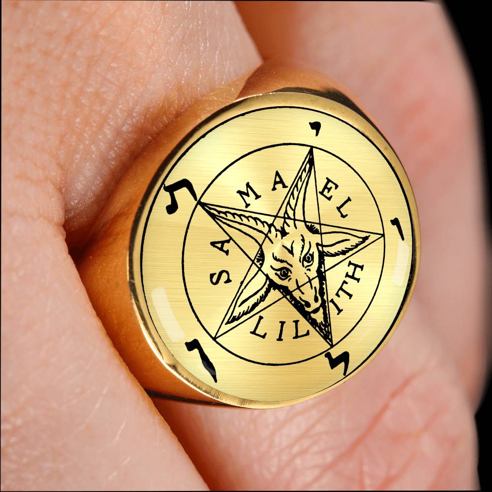 Sigil of Baphomet Ring