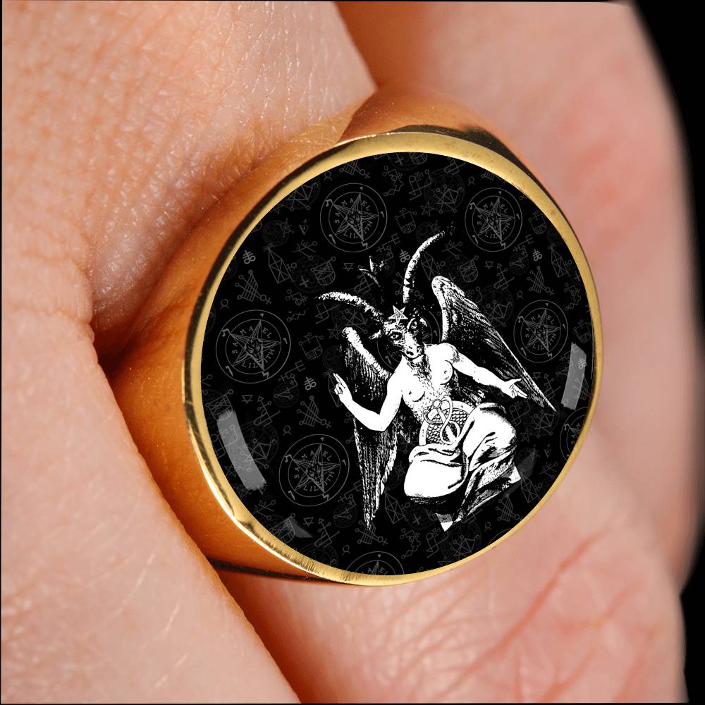 The Sigil of Baphomet Ring