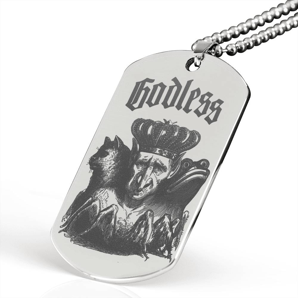 Belial Godless DogTag