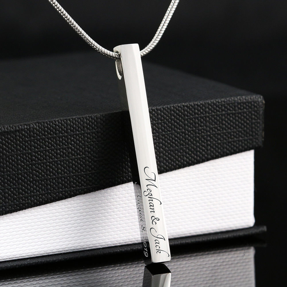 The Vertical Stick Necklace
