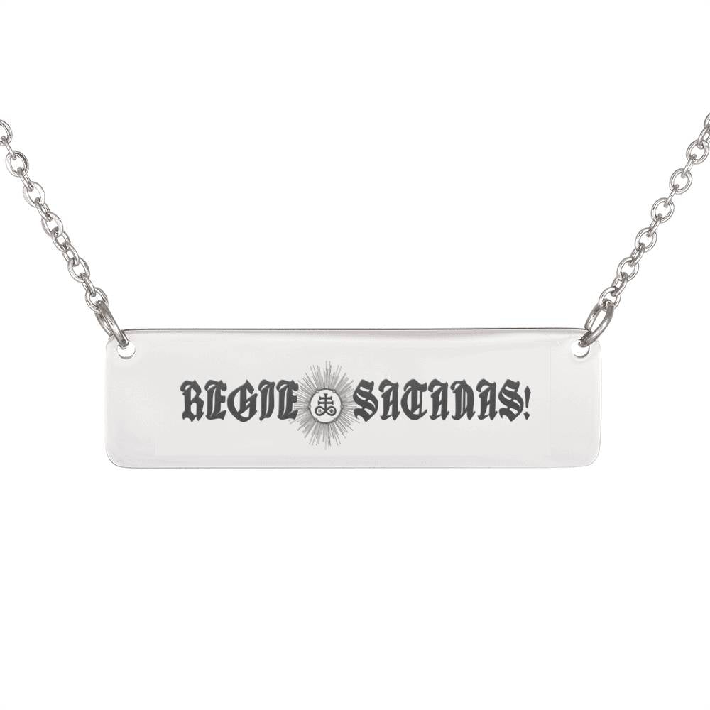 Ragde Satanas Bar Necklace
