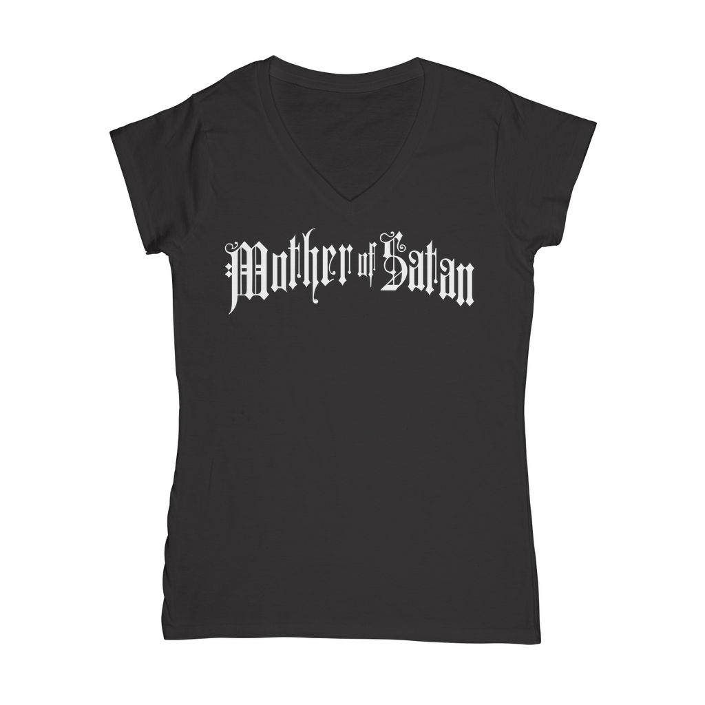 The mother of Satan Classic Women's V-Neck T-Shirt
