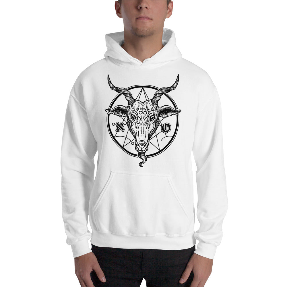 Goat head ﻿Classic Hooded Sweatshirt