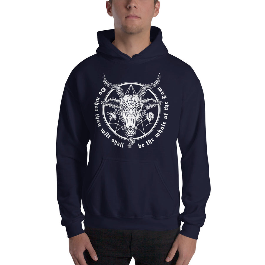 Necronomicon Goathead Hooded Sweatshirt