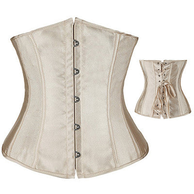 Satin Sexy Bustier - S/ Plus Size - aleph-zero