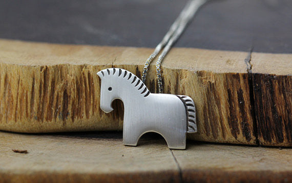 Handmade Horse Pendant - aleph-zero