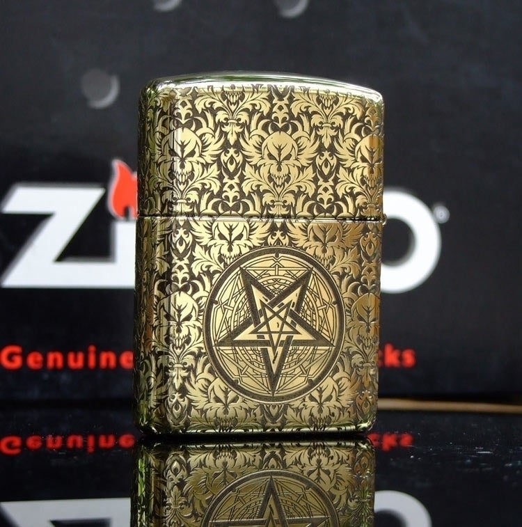 Satan King Of Hell Pure copper Windproof Lighter