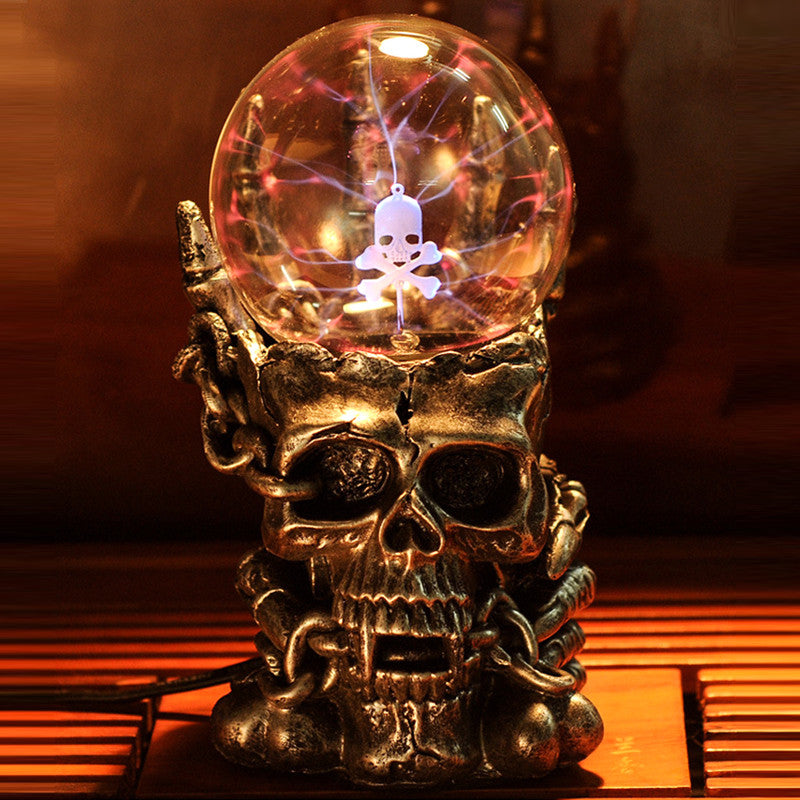 Skull Supernatural Photoelectric Light-emitting Luminous Static Touch - aleph-zero
