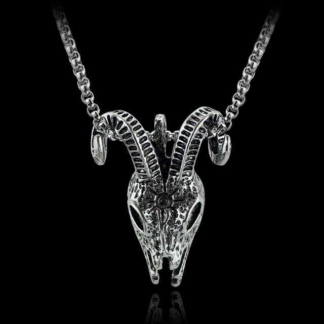 Baphomet LaVey Satanism Occult Vintage Pendant