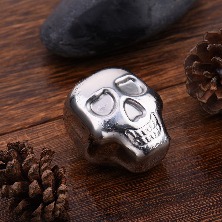 Skull 304 Stainless steel Ice Cubes - aleph-zero
