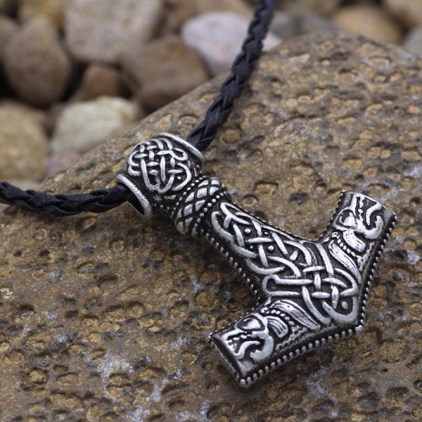 THOR'S HAMMER MJOLNIR PENDANT - aleph-zero