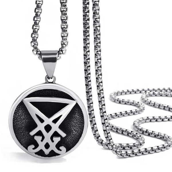 Sigil of Lucifer Seal of Satan Pendant