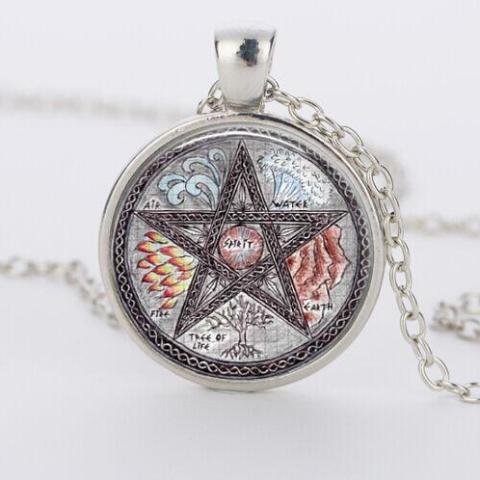 The Pentagram witchcraft Necklace