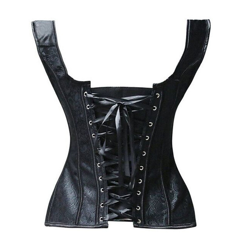 Gothic sexy corselet Bustier steampunk waist trainer - aleph-zero