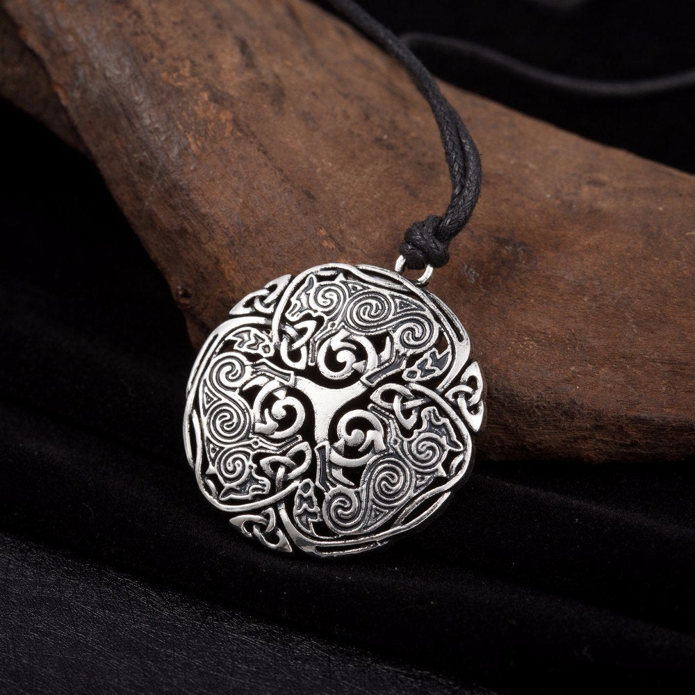 Triskele Spiral Necklace