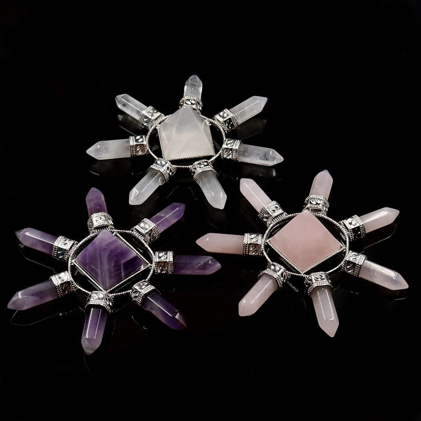 7 Point Pyramid Crystal Energy Generator