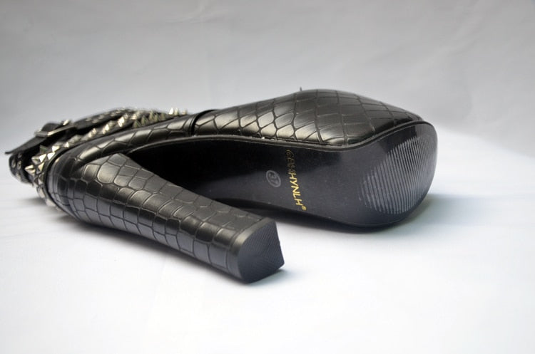 The Princess High Heels Ankle Boots