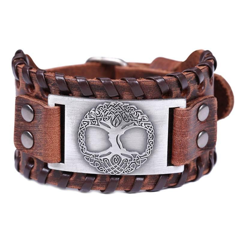 Tree of Life Metal Charm Bracelet
