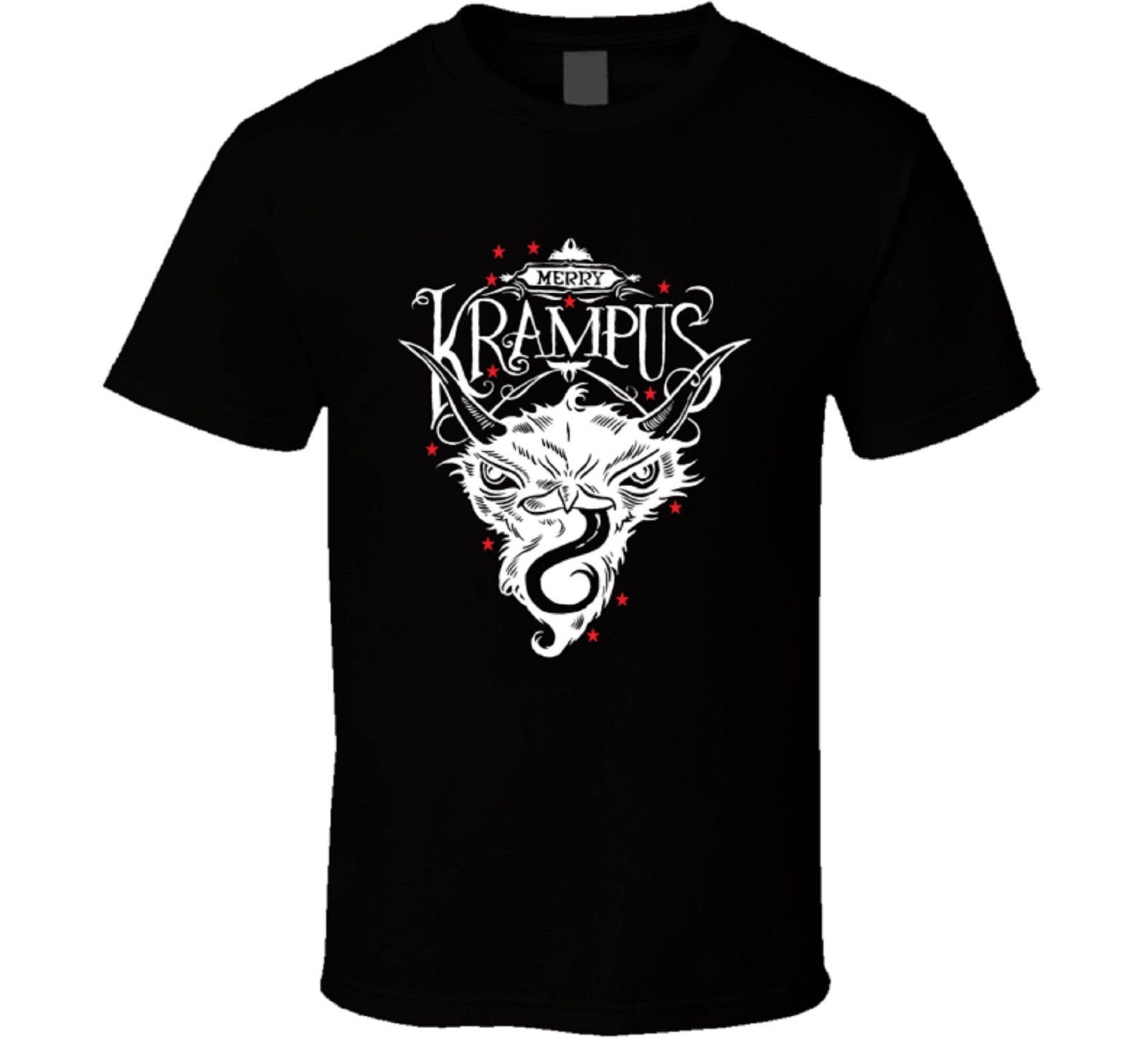Krampus Christmas Devil  Short Sleeve Shirt Tee