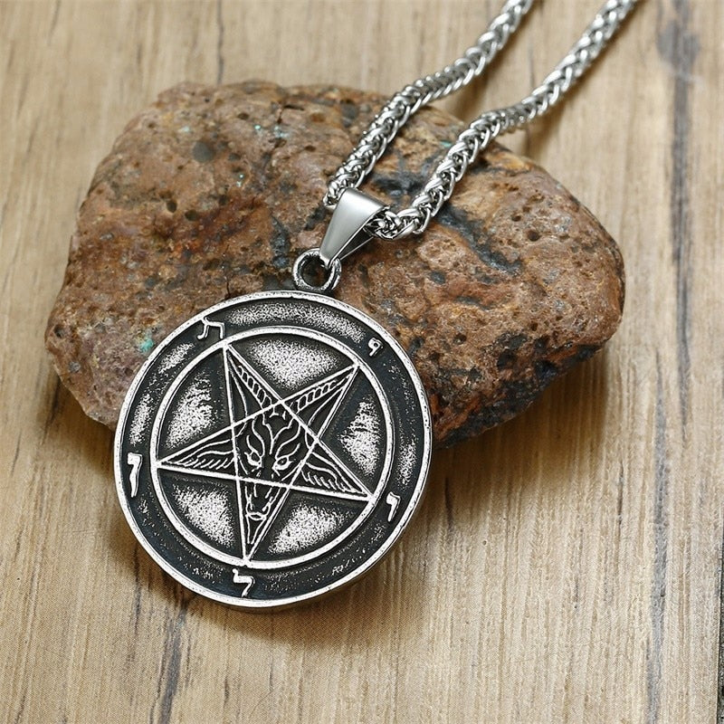 Sigil of Lucifer (“Seal of Satan”) Pendant Necklace